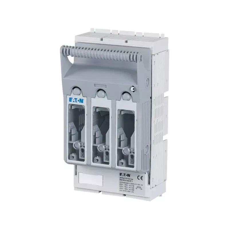 Eaton XNH00-S160-BT1 NH00 saugiklių-lizdų skyriklis, 3 polių, 160 A, 690 V AC, dėžės gnybtai, 1,5-95 mm² 183034