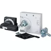 Eaton NZM3-XTVD durų movos sukimosi rankena, užrakinama, IP66, juoda/pilka, 260170