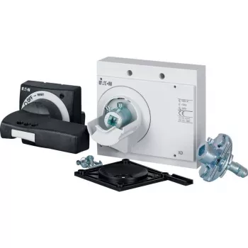 Eaton NZM3-XTVD durų movos sukimosi rankena, užrakinama, IP66, juoda/pilka, 260170