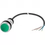 Eaton RMQ-Titan plokščia žalia šviečianti mygtukinė, 1NO, 24V AC/DC, 22,5mm, C22-DL-G-K10-24-P62 185586