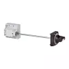 Eaton NZM2-XS-L rotacinė rankena, ilga, blokuojama OFF padėtyje, IP66, juoda 266642