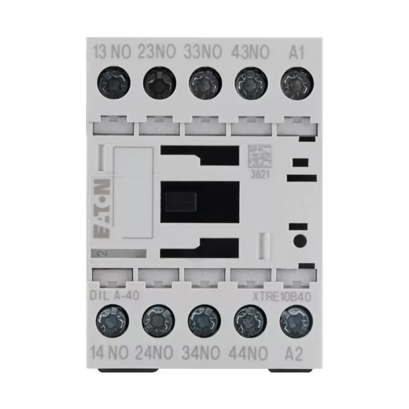 Eaton DILA-40 pagalbinis kontaktorius, 4 NO, 24 V AC ritė, 50 Hz 276316