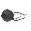 EATON M12 A-Coded 4-Pole Male Straight Connector, Screw Termination, IP65/IP67, 230V/4A, PBT Housing, Gold Contacts, Cable 4-6mm 266135