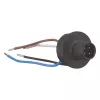 EATON M12 A-Coded 4-Pole Male Straight Connector, Screw Termination, IP65/IP67, 230V/4A, PBT Housing, Gold Contacts, Cable 4-6mm 266135