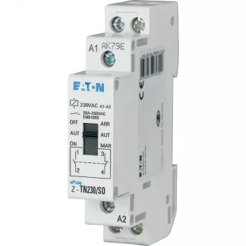 Eaton Z-TN24/SS impulsinis jungiklis, DIN bėgelis, 2 NO + 1 NC, 20 A, 24 V AC/DC Y7-267976