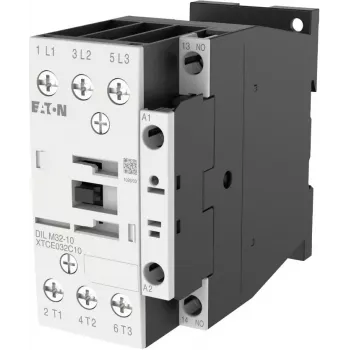 Eaton DILM32-10 24V 50Hz 3 polių kontaktorius, 32A, 1NO+1NC, varžtiniai gnybtai, DIN bėgelis 277247