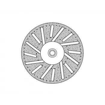 Donau Elektronik 1646 deimantinis pjovimo diskas 22 mm metalui, stiklui, epoksidinei dervai, 1 vnt.