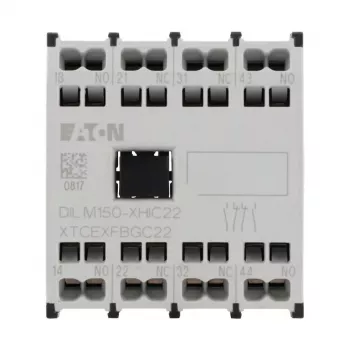 Eaton pagalbinis kontaktų blokas 4 polių 2NO+2NC, montuojamas viršuje, DILM40-DILM150, varžtiniai gnybtai 278046