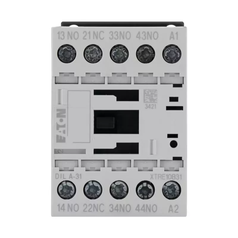 Eaton DILA-31 pagalbinis kontaktoriuss 24 VDC 3 NO + 1 NC, varžtiniai gnybtai, 1,6 kW