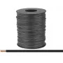 Donau Elektronik 114-11-100 daugiasluoksnė viela 2 x 0,08 mm² juoda 100 m