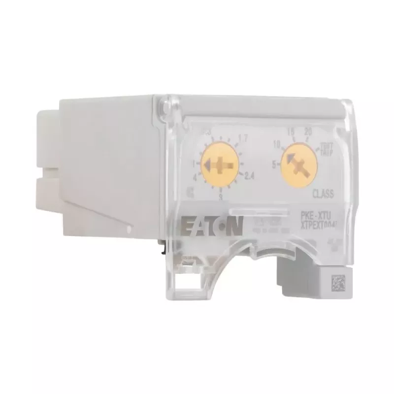 Eaton PKE-XTU-4 elektroninis perkrovos atleidimo blokas, 0,3-4 A, 690 V AC, skirtas PKE12/PKE32 121724