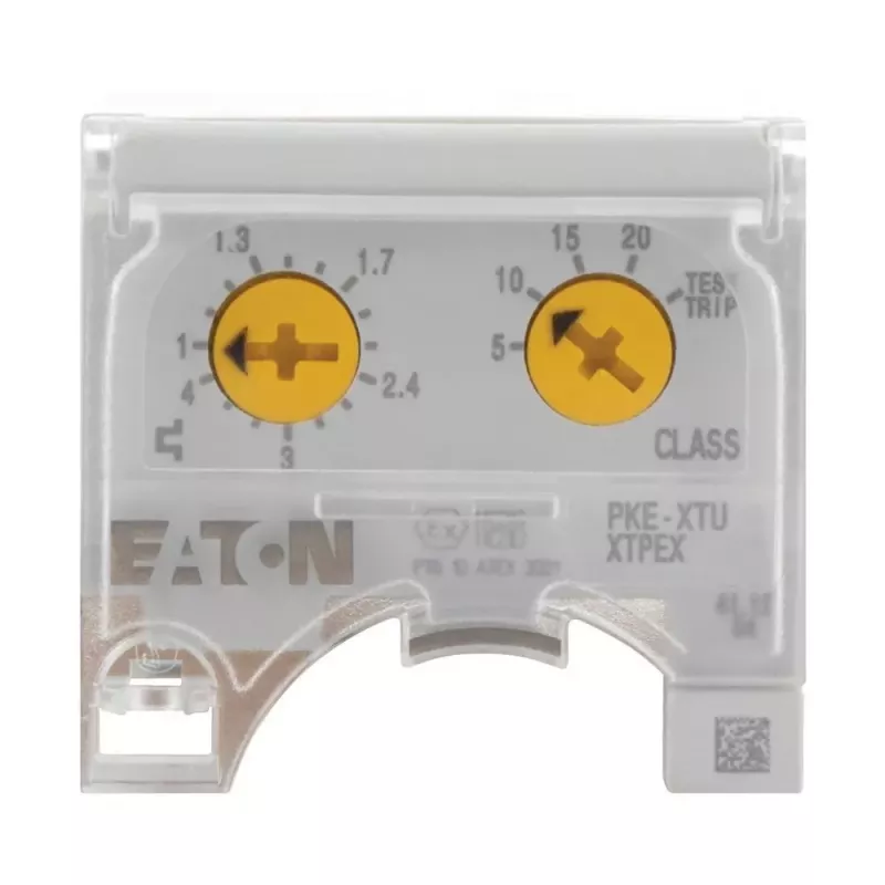 Eaton PKE-XTU-4 elektroninis perkrovos atleidimo blokas, 0,3-4 A, 690 V AC, skirtas PKE12/PKE32 121724