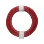 Donau Elektronik 118-0 lankstusis montažinis laidas 1 x 0,14 mm² raudonas 10 m