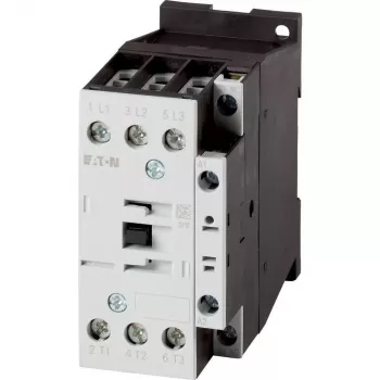 Eaton DILM17-01 kontaktorius, 3 polių, 17 A, 230 V AC ritė, 1 NC pagalbinis 277036