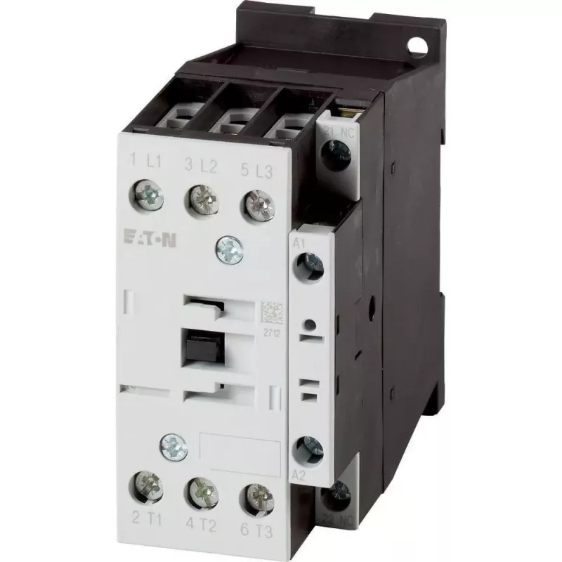 Eaton DILM17-01 kontaktorius, 3 polių, 17 A, 230 V AC ritė, 1 NC pagalbinis 277036