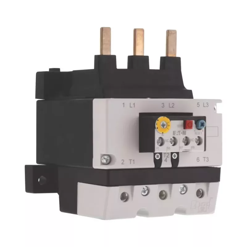 Eaton ZB150-70 šiluminė perkrovos relė, 70-150 A, 3 polių, 10A klasė, juoda/balta 278463