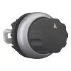 Eaton M22-WR4 juodas rotacinis perjungiklio rankenėlė, 4 padėčių, fiksuojama