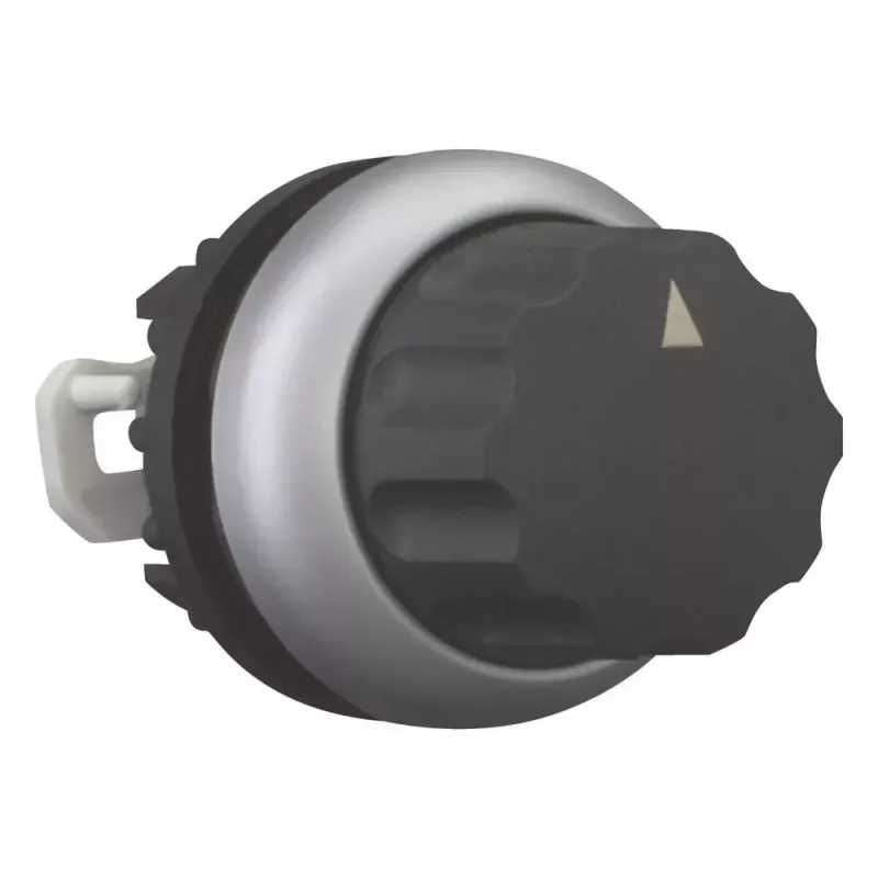 Eaton M22-WR4 juodas rotacinis perjungiklio rankenėlė, 4 padėčių, fiksuojama