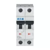 Eaton FAZ-B16/2 automatinis grandinės pertraukiklis (MCB), 2 polių, 16 A, B tipo, 230/400 V AC, 10 kA, DIN bėgiui 278734
