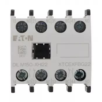 Eaton DILM150-XHI22 pagalbinis kontaktų blokas, 2NO+2NC, priekinis montavimas, varžtiniai gnybtai 277950