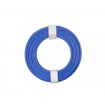 Donau Elektronik 175-012 LiY suvyta viela 1 x 0,75 mm² mėlyna
