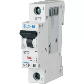 Eaton FAZ-B4/1-HS automatinis grandinės pertraukiklis B tipo 4A 1-polio 10kA 279274