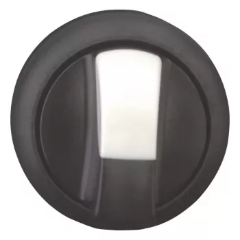 Eaton M22S-WRK4 perjungiklio pavara, juoda, 3 padėčių, fiksuojama, plastikinis priekinis žiedas 279432