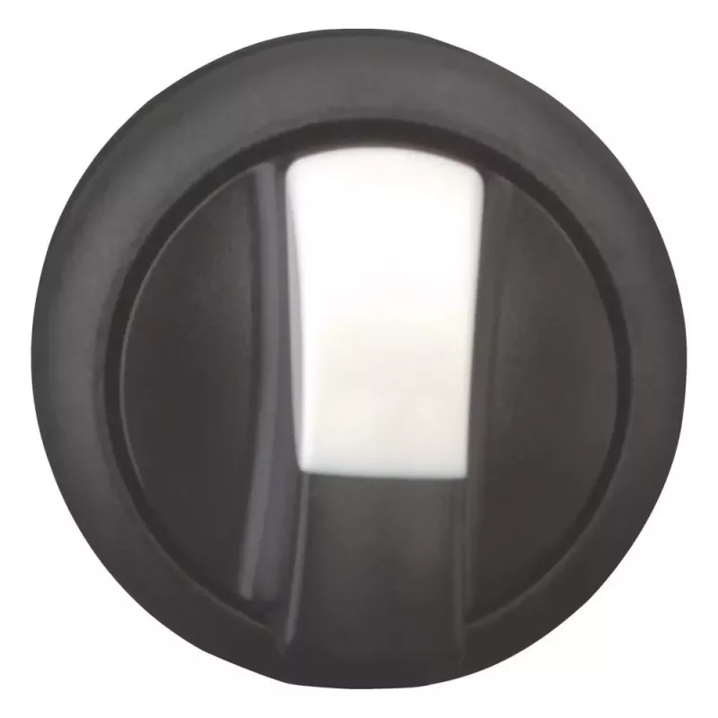 Eaton M22S-WRK4 perjungiklio pavara, juoda, 3 padėčių, fiksuojama, plastikinis priekinis žiedas 279432
