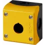 Eaton M22-IY1 geltonas tuščias korpusas, 1 montavimo vieta, montuojamas ant pagrindo, 80 x 72 x 56 mm, IP66, IK08 216536