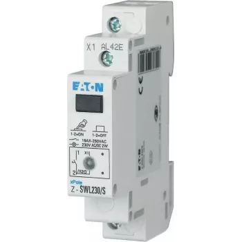 Eaton Z-SWL230/S avarinio sustabdymo mygtuko vykdomasis elementas, grybo formos galvutė, traukimo-atleidimo mechanizmas, raudona/geltona, 22,5 mm montavimas 292300