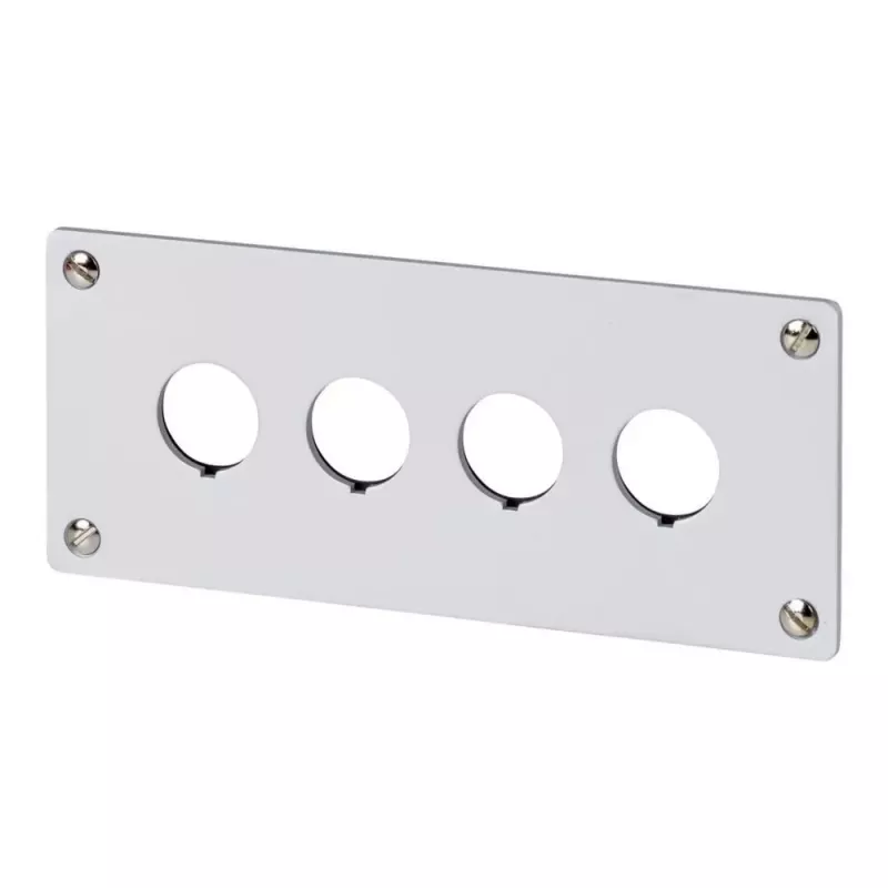 Eaton M22-E4 montavimo plokštė 4 valdymo įtaisams, antracito spalvos 216545