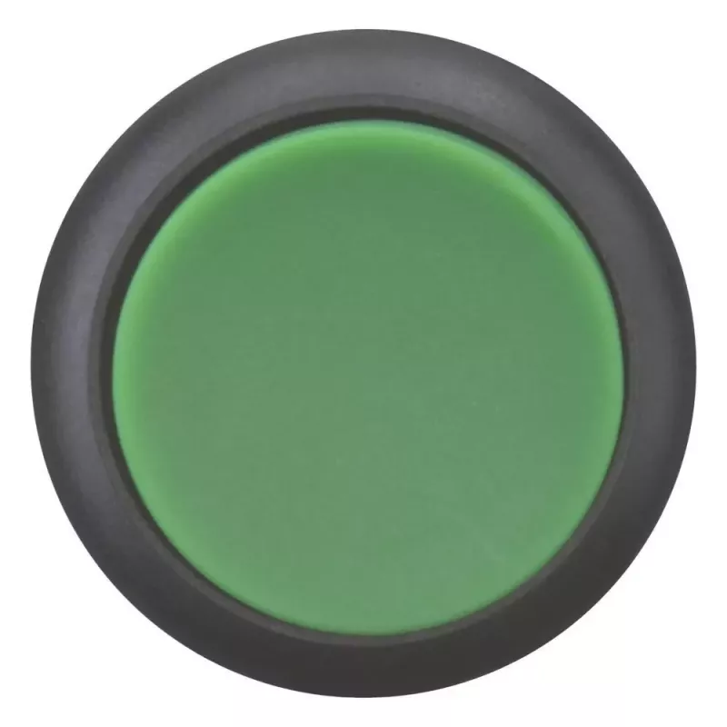 Eaton Moeller M22 mygtuko aktuaratorius, iškilas, momentinis, žalias, plastikinis priekinis žiedas, 22,5 mm 216645
