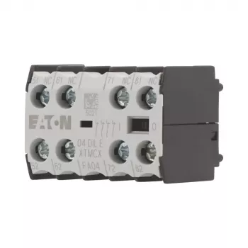 EATON 04DILE pagalbinis kontaktų blokas, 4 NC, priverstinai vedami, priekinio montavimo, DILM7-DILM38 kontaktoriams 010256