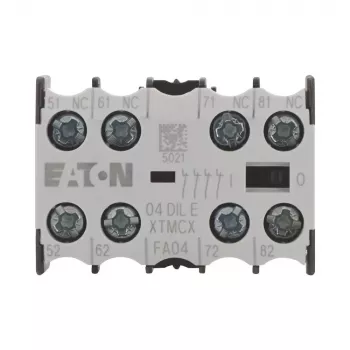 EATON 04DILE pagalbinis kontaktų blokas, 4 NC, priverstinai vedami, priekinio montavimo, DILM7-DILM38 kontaktoriams 010256