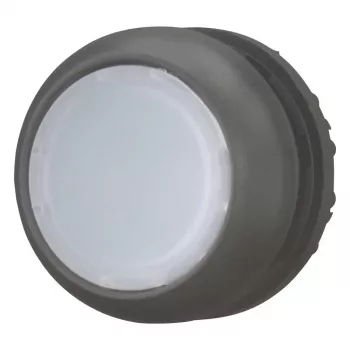 Eaton M22S-DL-W mygtuko pavara, momentinė, plokščia, baltas mygtukas, juodas apvadas, 22,5 mm 216924