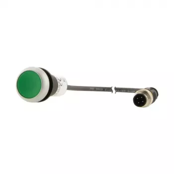 Eaton C22-D-G-K10-P3 spaudžiamasis mygtukas, įleistas, žalias, 1NO, 22,5 mm