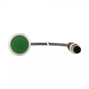 Eaton C22-D-G-K10-P3 spaudžiamasis mygtukas, įleistas, žalias, 1NO, 22,5 mm
