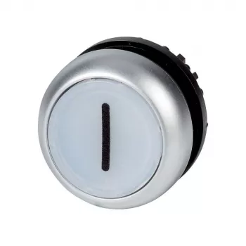 Eaton M22-DRL-W-X1 baltas LED indikatorius, 22,5 mm, 24V AC/DC, IP67/IP69K 216963