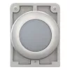 Eaton RMQ-Titan plokščia apvali indikacinės lemputės galvutė, balto lęšio, chromuotas apvadas, M30C-FL-W 183287