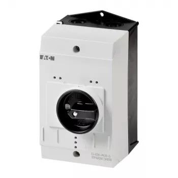Eaton CI-K2-PKZ0-G tuščias korpusas su sukimosi jungikliu, 160 x 100 x 130 mm, pilkas/juodas 219654