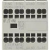 Eaton DILM12-XHI22 pagalbinis kontaktų blokas, 2NO+2NC, priekinio montavimo, varžtiniai gnybtai, skirtas DILM7-150 kontaktoriams 199458