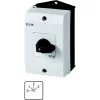 Eaton T0-2-8241/I1 1 polių pagrindinis jungiklis, 20 A, 690 V AC, juodas/baltas 207107