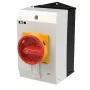 Eaton T3-4-15682/I2/SVB kumštelinis jungiklis, 3 polių + N, 32 A, raudona/geltona rankena, IP65 207210