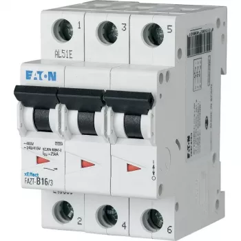 Eaton FAZT-C16/3 3 polių 16 A C charakteristikos automatinis jungiklis 240895