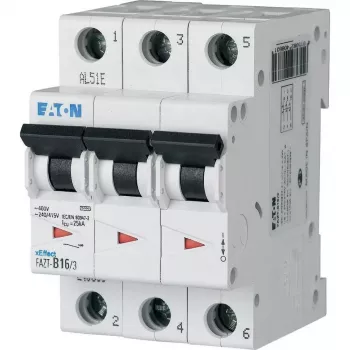 Eaton FAZT-C16/3 3 polių 16 A C charakteristikos automatinis jungiklis 240895