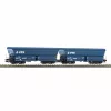 PIKO 28342 DB AG Fals 176 savaime iškraunantis birųjų krovinių vagonas H0 DC Era V