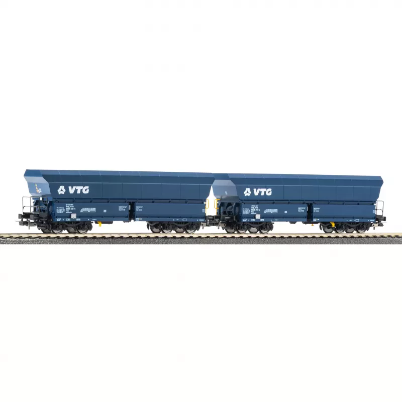 PIKO 28342 DB AG Fals 176 savaime iškraunantis birųjų krovinių vagonas H0 DC Era V