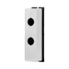 Eaton M22-FI2 paviršinio montavimo korpusas M22 valdymo elementams, pilkas/juodas, IP66/IP67/IP69K