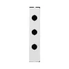 Eaton M22-FI3 paviršinio montavimo korpusas, 3 padėtys, pilkas plastikas, IP66/IP67/IP69K