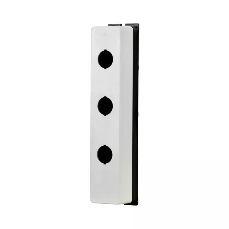 Eaton M22-FI3 paviršinio montavimo korpusas, 3 padėtys, pilkas plastikas, IP66/IP67/IP69K